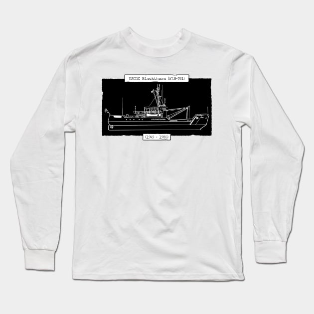 USCGC Blackthorn Long Sleeve T-Shirt by dragonrise_studio